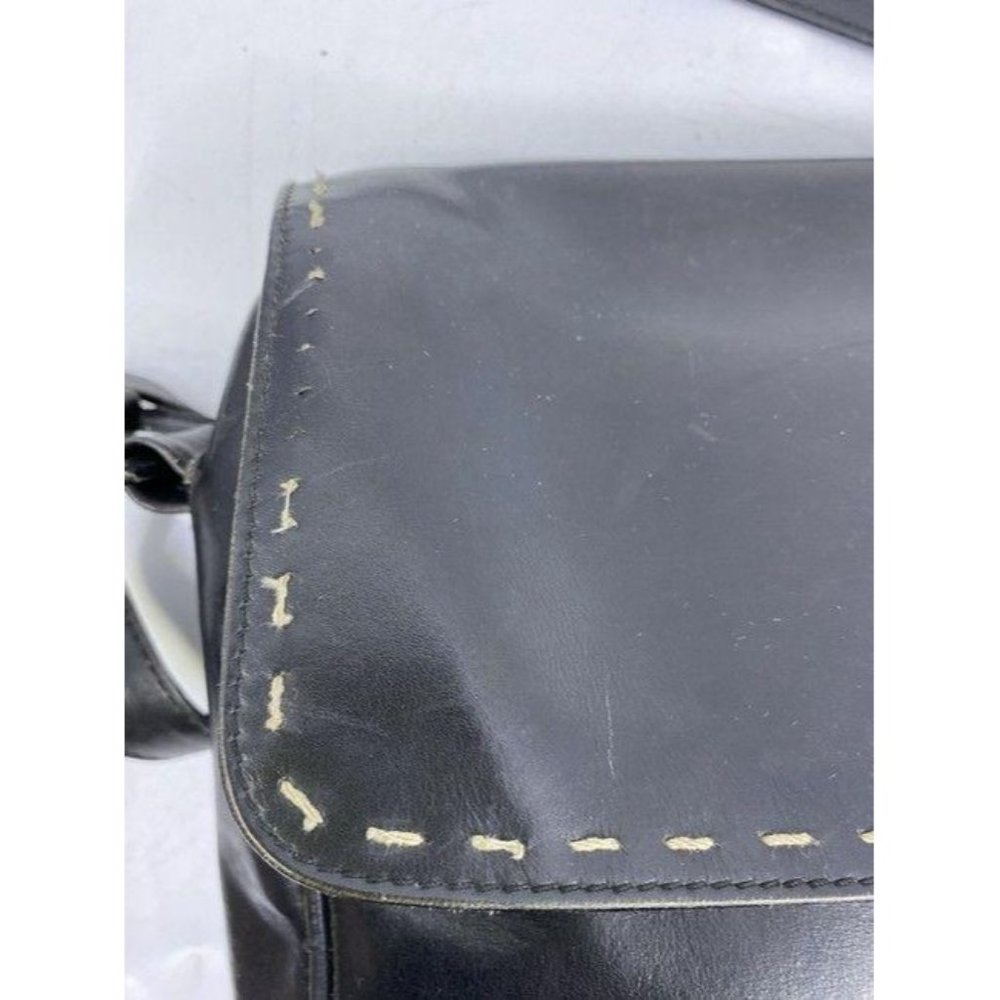 prada vintage black leather cross body bag - Picture 6 of 12